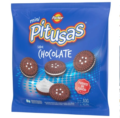 GALLETITAS PITUSAS 300g CHOCOLATE